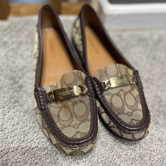 Coach Women’s Shoes, Brown, Size 9 - Picture 1 of 4
